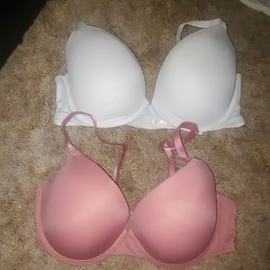 Pink Victoria secret Bras 36C THIS IS A BUNDLE